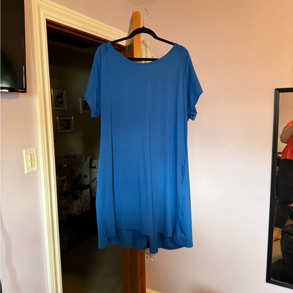 Amazon Women's Mini Dress in Blue